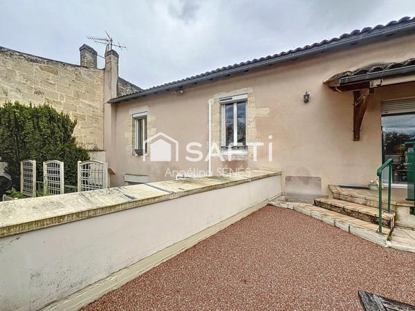 Maison de ville avec T2 indépendant – Centre de Blaye