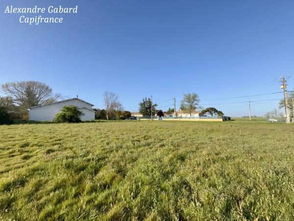 Terrain constructible aux portes de Langon - Environnement privilégié