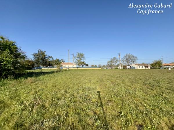 Terrain constructible aux portes de Langon - Environnement privilégié