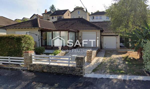 Maison de plain pied sans travaux à 10 minutes du centre ville