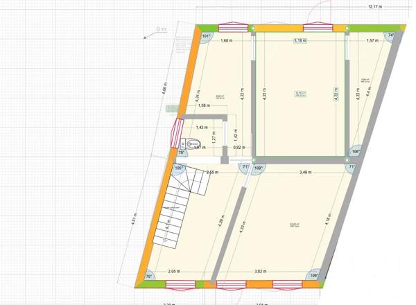 Maison à vendre  4 pièces - 120 m 2   VENDIN LE VIEIL  - 62