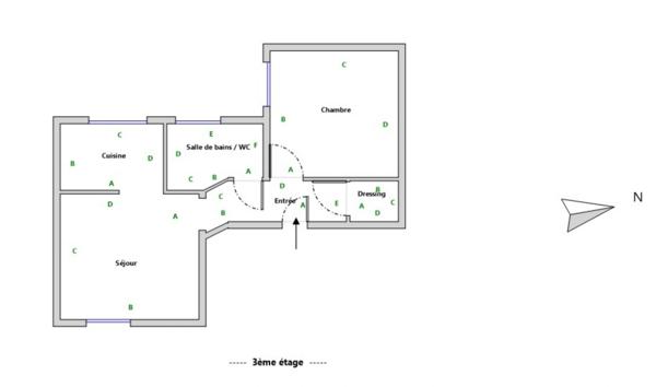 Appartement à vendre 2 pièces PARIS 10EME ARRONDISSEMENT (75)