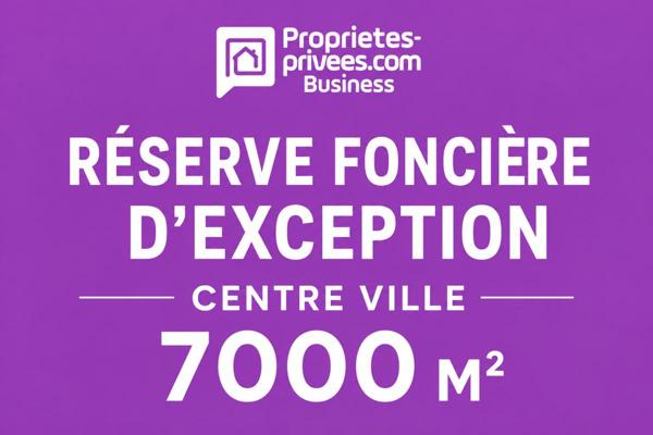 1000 TROYES - TERRAIN, Réserve exceptionnelle-7000 m² En plein coeur de ville