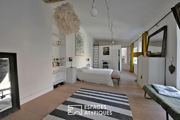 Maison de ville avec cour intérieure et piscine – quartier Révolution