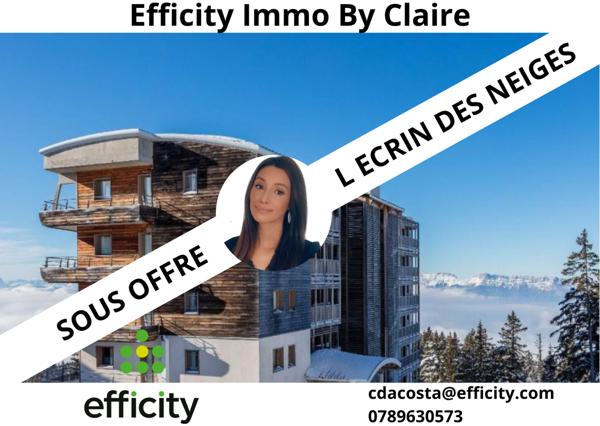 Appartement 3 pièces - 35 m² Exclusivité efficity