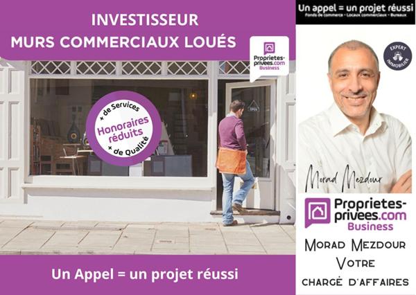 ROUBAIX 59100 - MURS COMMERCIAUX LOUES