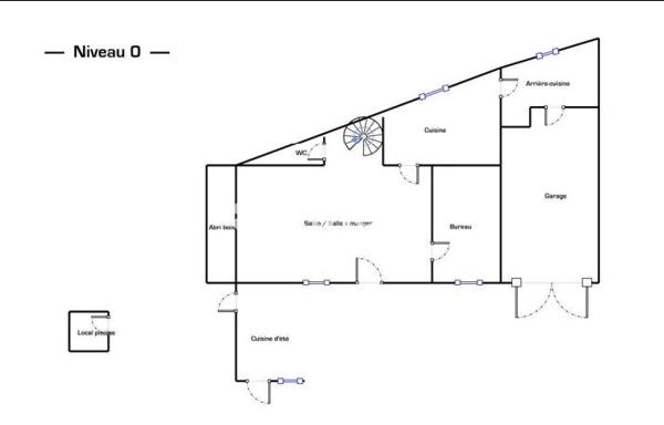 Maison 4 pièces - 258 m²