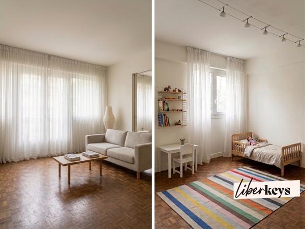 Appartement 4 pièces - 3 chambres - Balcon - Paris 17eme