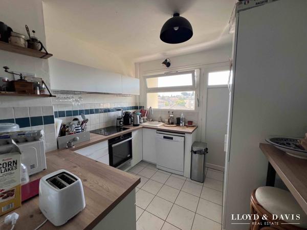Appartement traversant au dernier étage