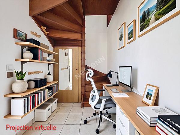 ANNECY (secteur Meythet) _ Appartement 4 pièces, en duplex de 70 m² au sol, avec jardin, cellier et garage à vendre