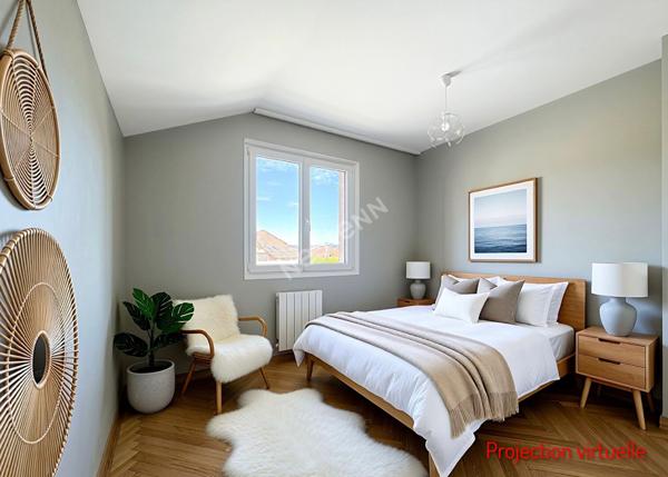 ANNECY (secteur Meythet) _ Appartement 4 pièces, en duplex de 70 m² au sol, avec jardin, cellier et garage à vendre