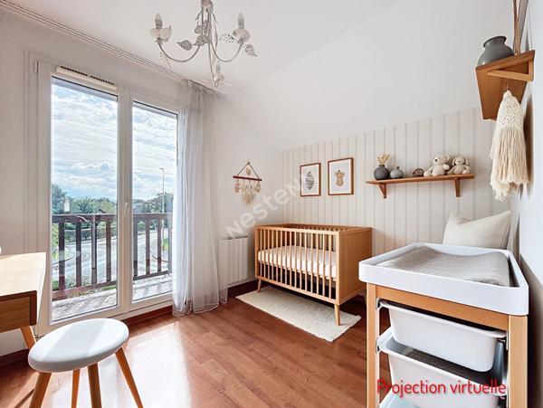 ANNECY (secteur Meythet) _ Appartement 4 pièces, en duplex de 70 m² au sol, avec jardin, cellier et garage à vendre