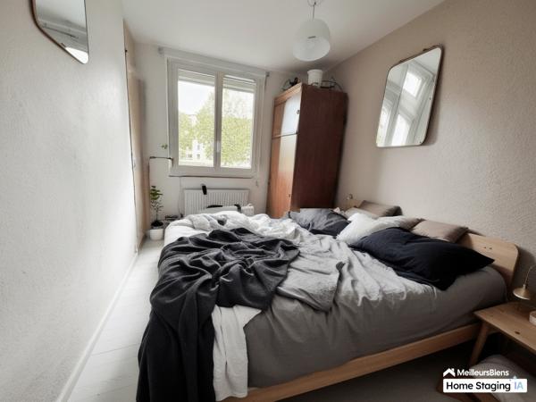 appartement F3 à rafraichir 50 m2 à Stains avec cave