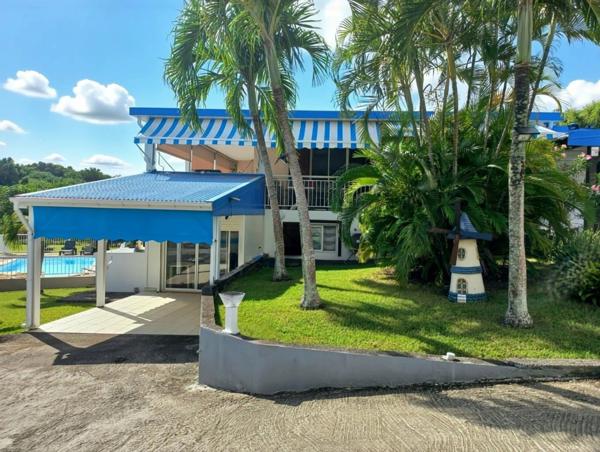 3 villas à vendre 14 pièces à ANSE BERTRAND (971),piscine, 2000M2terrain, proches plages