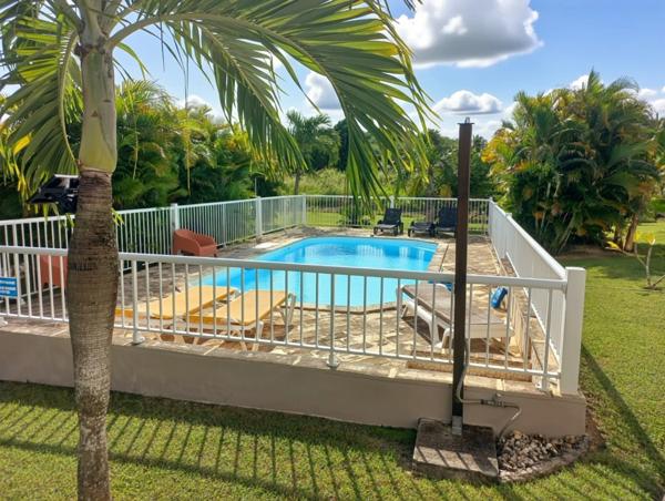 3 villas à vendre 14 pièces à ANSE BERTRAND (971),piscine, 2000M2terrain, proches plages