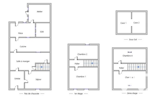 Maison à vendre 6 pièces 87 m² Valenciennes
