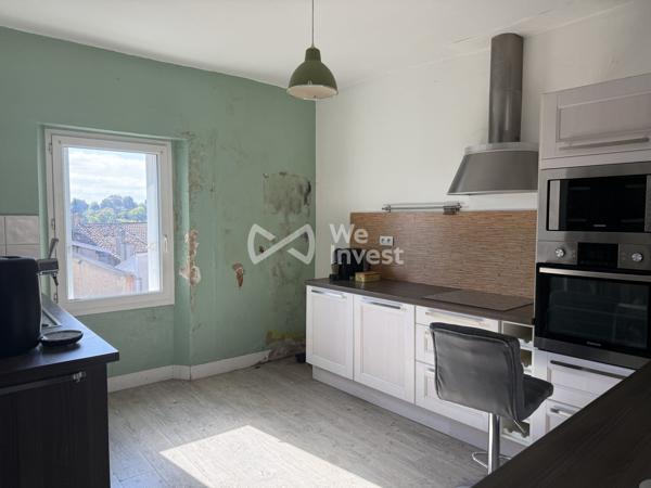 Appartement 93 m² à rénover - Centre d'Hagetmau