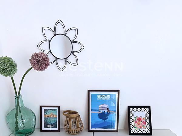 Charmant studio de 25 m² avec coin nuit séparé, piscine et parking privatif à Gruissan