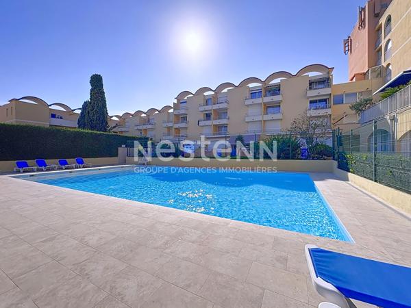 Charmant studio de 25 m² avec coin nuit séparé, piscine et parking privatif à Gruissan