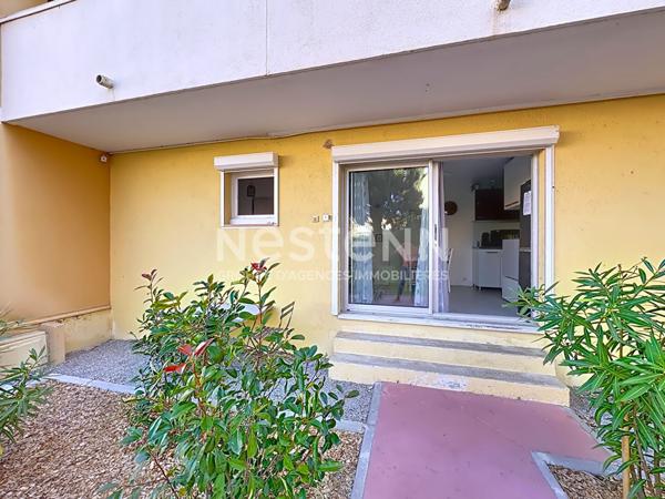 Charmant studio de 25 m² avec coin nuit séparé, piscine et parking privatif à Gruissan