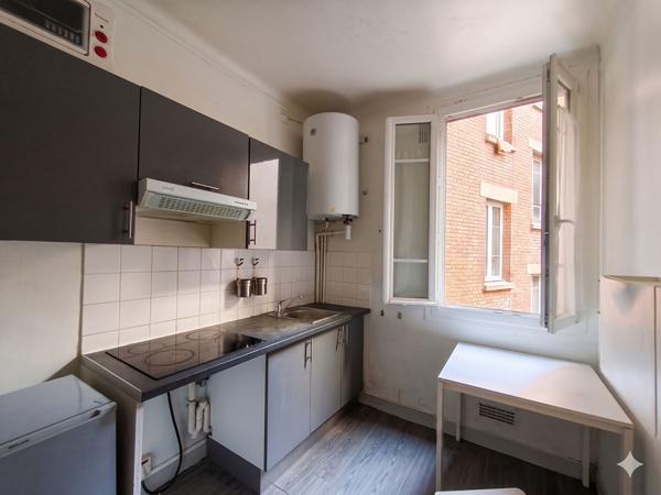 Studio 25 m² - Montreuil limite Vincennes (Quartier Carnot)