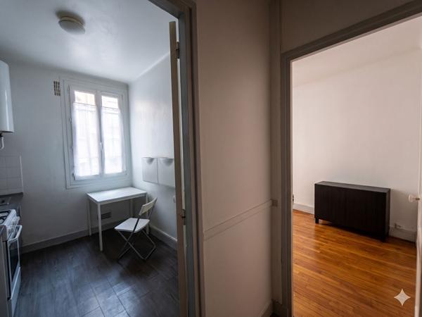 Studio 25 m² - Montreuil limite Vincennes (Quartier Carnot)