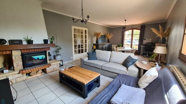 Maison ind de 106 m², 3 chambres, garage, jardin