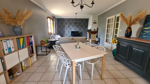 Maison ind de 106 m², 3 chambres, garage, jardin