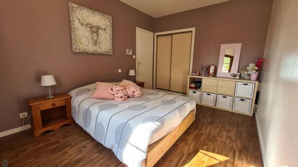 Maison ind de 106 m², 3 chambres, garage, jardin