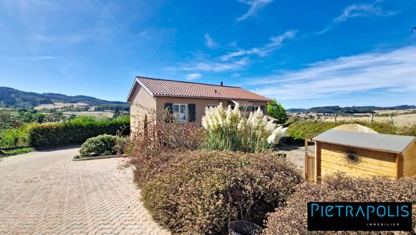 Saint Bonnte des Bruyères – 3 chambres – 90 m² – terrain 2 357 m² – sous-sol complet