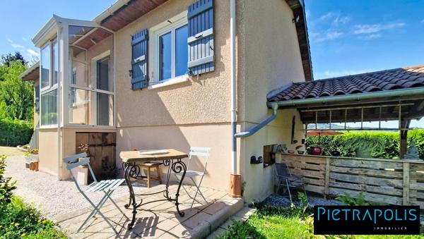 Saint Bonnte des Bruyères – 3 chambres – 90 m² – terrain 2 357 m² – sous-sol complet