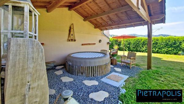 Saint Bonnte des Bruyères – 3 chambres – 90 m² – terrain 2 357 m² – sous-sol complet