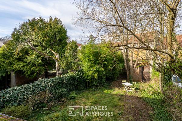 La maison de maître dans le centre historique de Chilly-Mazarin