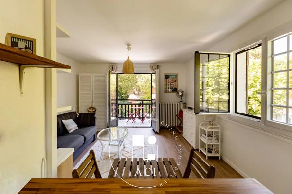 Charmant T1 avec balcon, parking et cellier – Ville d’Hiver, Arcachon