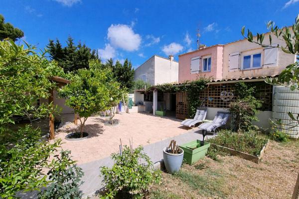 À Narbonne, maison 4 chambres avec garage et terrain