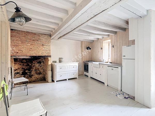 Maison de maître de 270m2, 9 pièces, à vendre dans le centre de Montreuil-sur-Maine