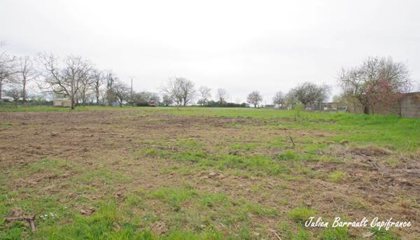 Terrain constructible à vendre de 3386 m² au calme à SAINT JULIEN L'ARS