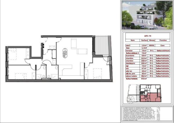 Appartement à vendre 4 pièces 97 m² Saint-Cloud