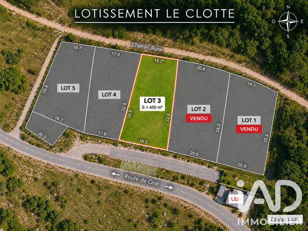 Terrain à vendre 450 m² Les Deux Alpes
