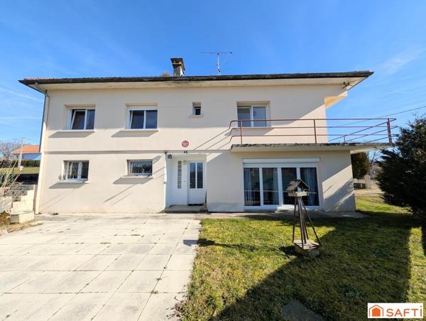 Maison 143m² - 5 chambres - garage - jardin