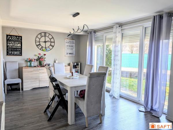 Maison 143m² - 5 chambres - garage - jardin