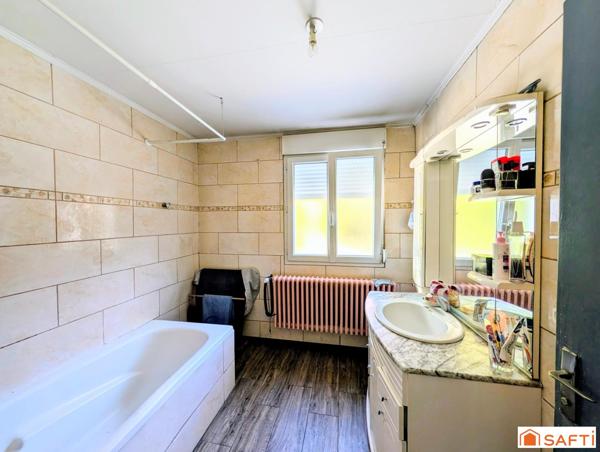 Maison 143m² - 5 chambres - garage - jardin