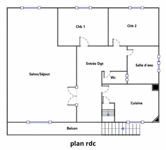 Maison 4 pièces - 65 m²