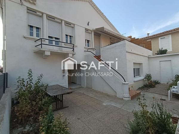 Maison de ville avec jardinet