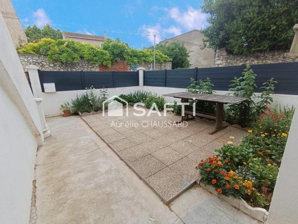 Maison de ville avec jardinet