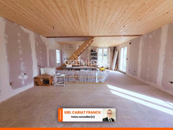 MAISON DOUBLE DE 140 M² AVEC DÉPENDANCES, L’ENSEMBLE SUR 637 M² DE TERRAIN CLOS :