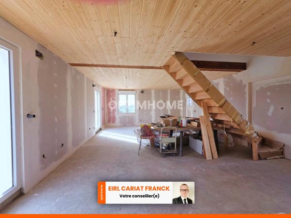 MAISON DOUBLE DE 140 M² AVEC DÉPENDANCES, L’ENSEMBLE SUR 637 M² DE TERRAIN CLOS :