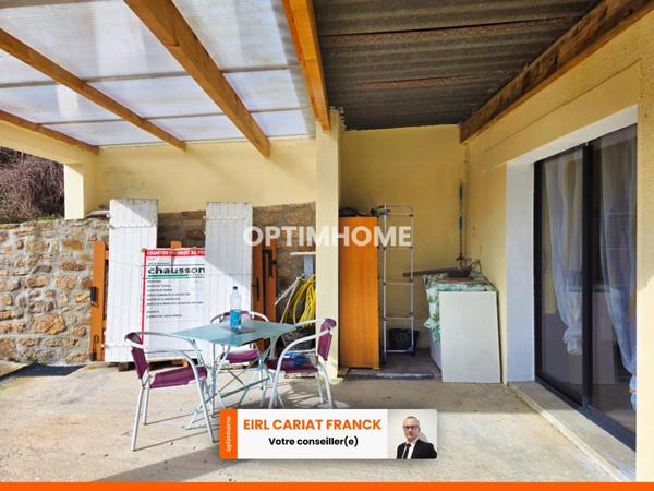 MAISON DOUBLE DE 140 M² AVEC DÉPENDANCES, L’ENSEMBLE SUR 637 M² DE TERRAIN CLOS :