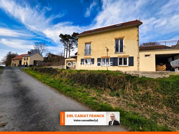 MAISON DOUBLE DE 140 M² AVEC DÉPENDANCES, L’ENSEMBLE SUR 637 M² DE TERRAIN CLOS :