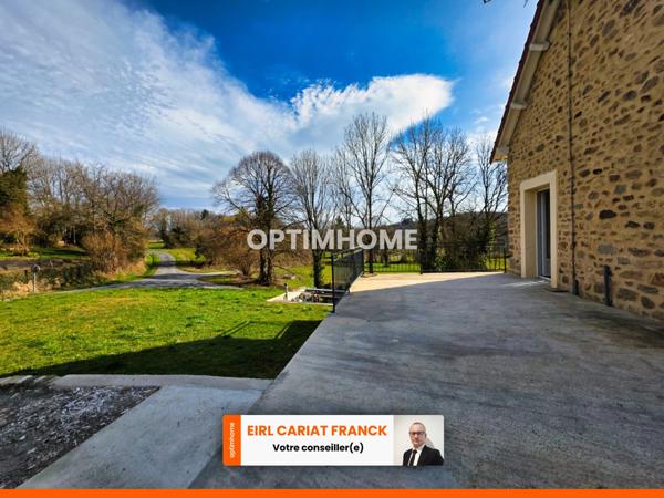 MAISON DOUBLE DE 140 M² AVEC DÉPENDANCES, L’ENSEMBLE SUR 637 M² DE TERRAIN CLOS :